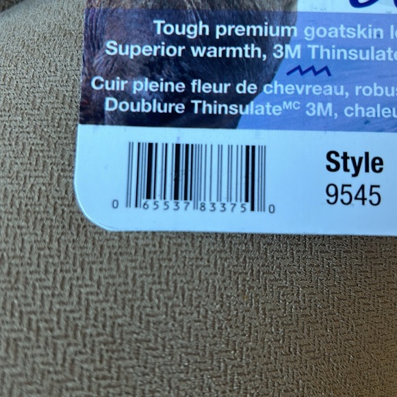 NWT Watson Gloves Goatskin Leather - Picture 3 of 3